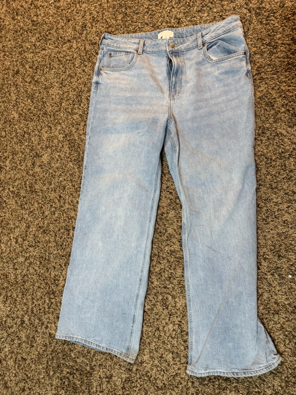 Light Blue Relaxed Fit Jeans